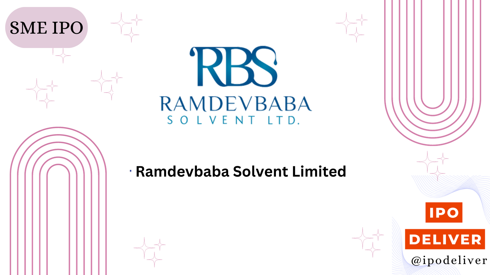 Ramdevbaba Solvent IPO