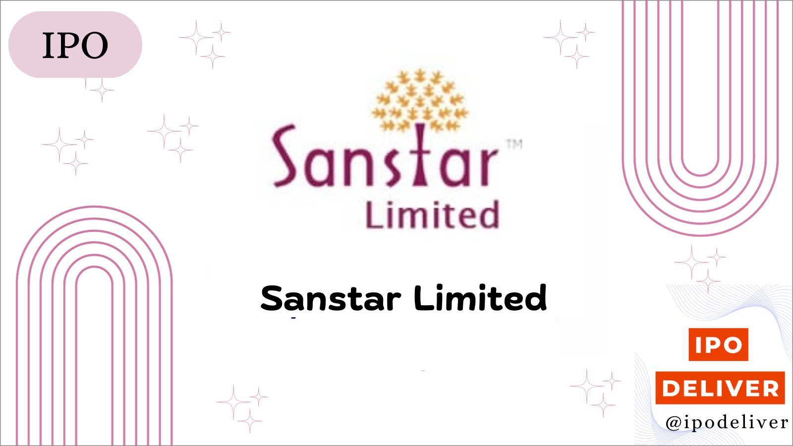 Sanstar IPO